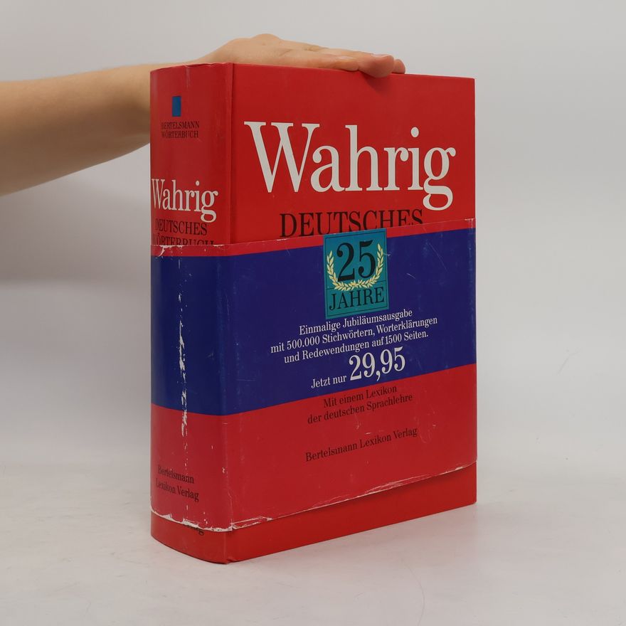 Gerhard Wahrig Deutsches Wörterbuch