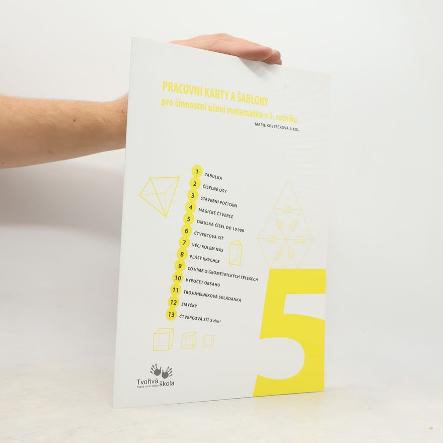 AA.VV. Pracovní karty a šablony pro činnostní učení matematice v 5. ročníku