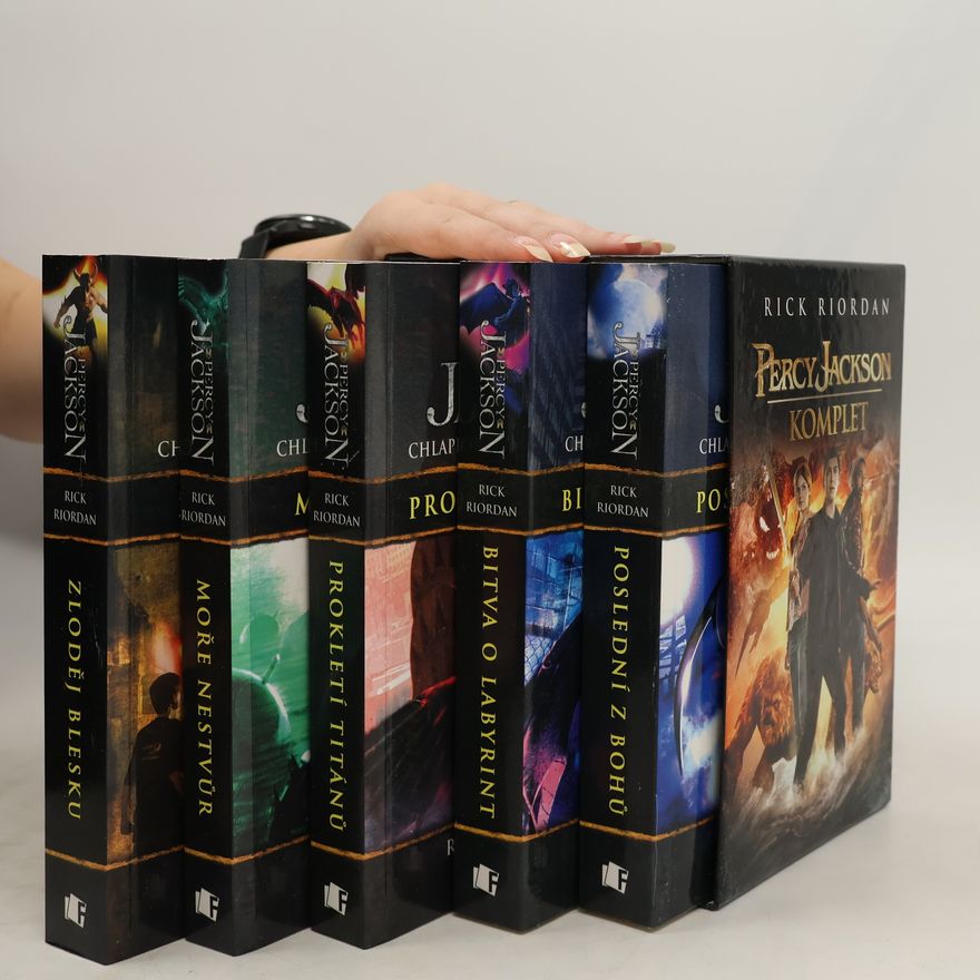 Rick Riordan Percy Jackson 1-5