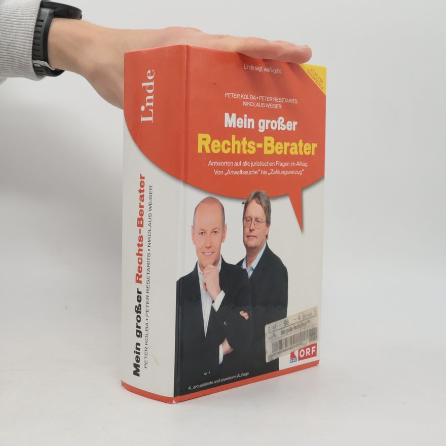 Peter Kolba Mein großer Rechts-Berater