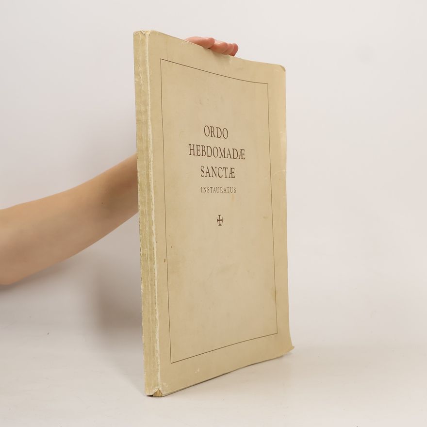 Collectif d'auteurs ORDO HEBDOMADÆ SANCTÆ