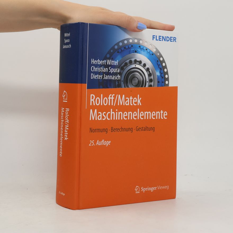 Herbert Wittel Roloff/Matek Maschinenelemente