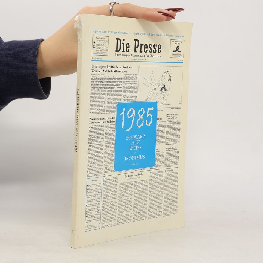 Various authors Die Presse. Karikaturen 1985