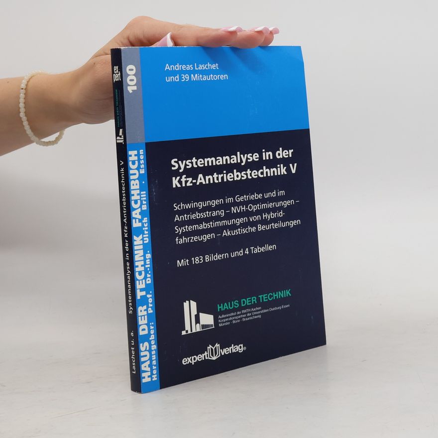 Ulrich Brill Haus der Technik - Fachbuchreihe - 5: Systemanalyse in der Kfz-Antriebstechnik V