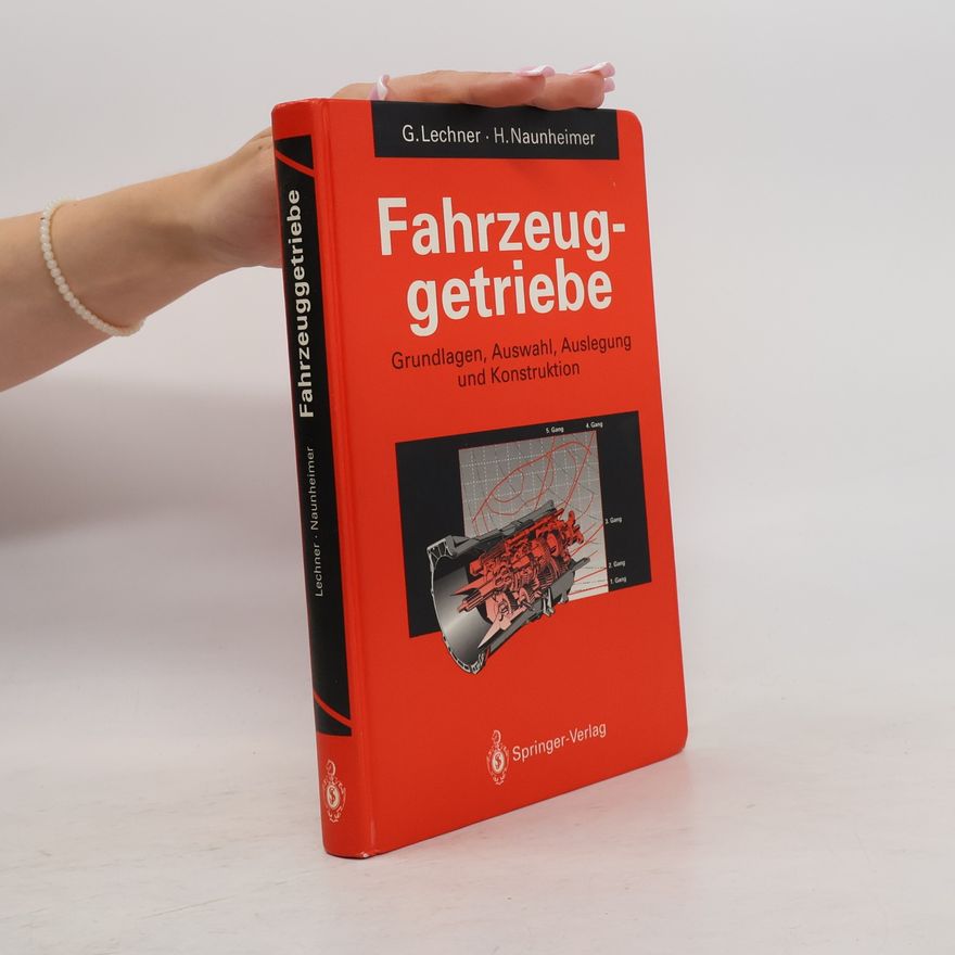 Harald Naunheimer VDI-Buch: Fahrzeuggetriebe