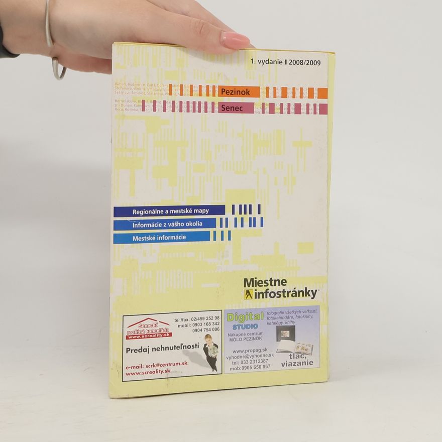 Kolektív autorov Miestne infostránky. Pezinok, Senec