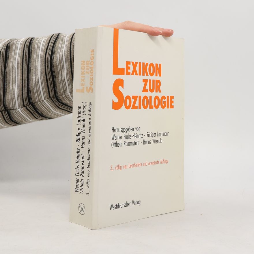Werner Fuchs-Heinritz Lexikon der Soziologie
