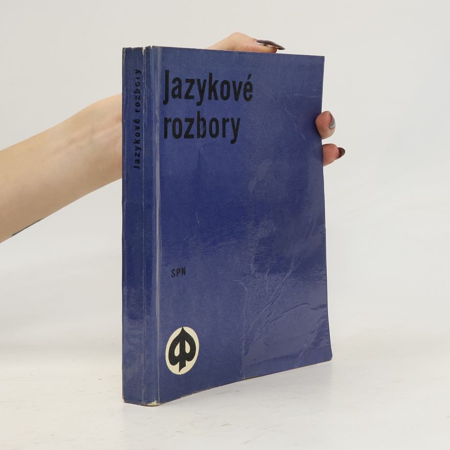 Vladimír Staněk Jazykové rozbory