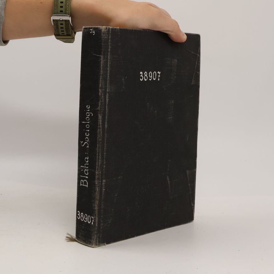 Arnošt Inocenc Bláha Sociologie