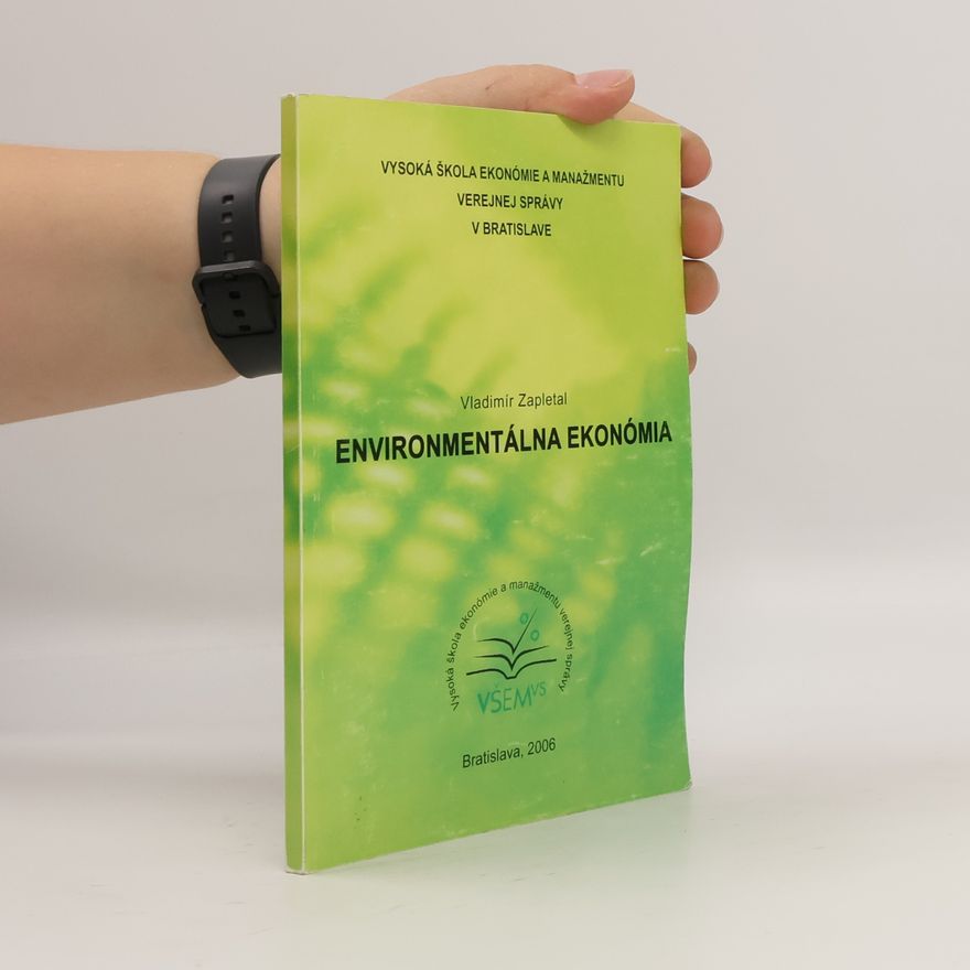 Vladimír Zapletal Environmentálna ekonómia