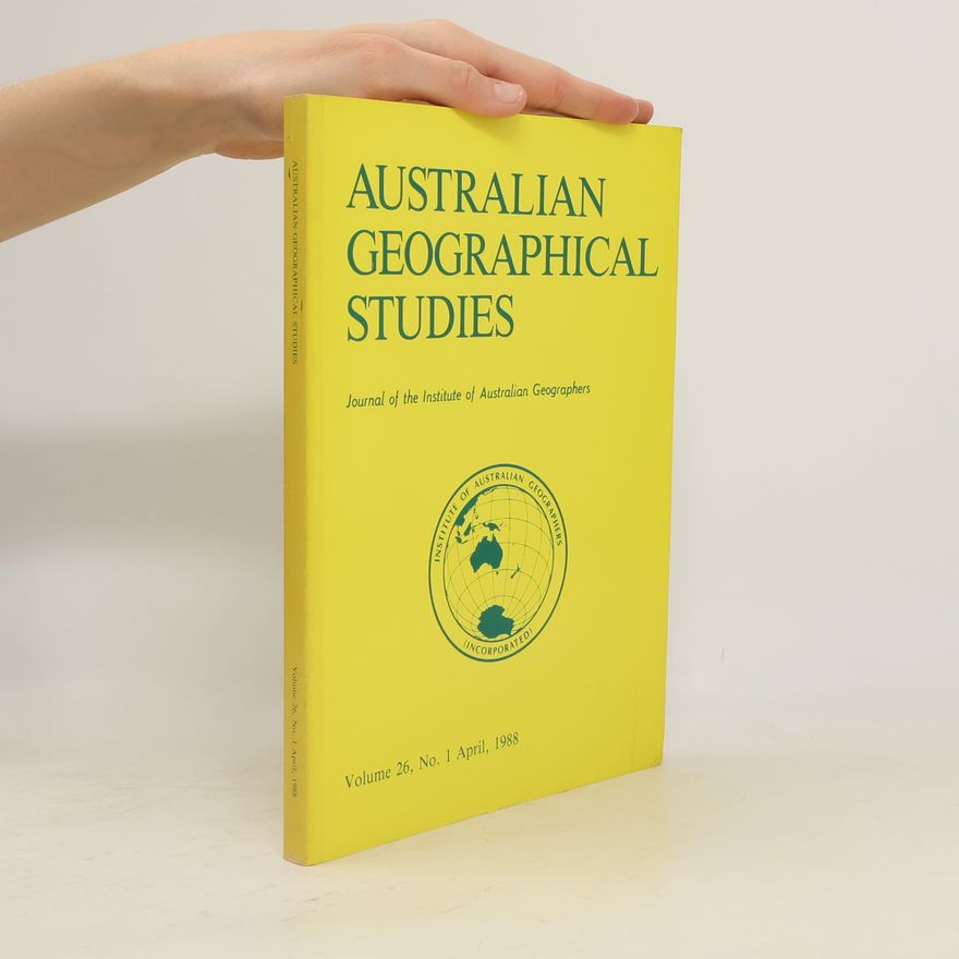Collectif d'auteurs Australian Geographical Studies