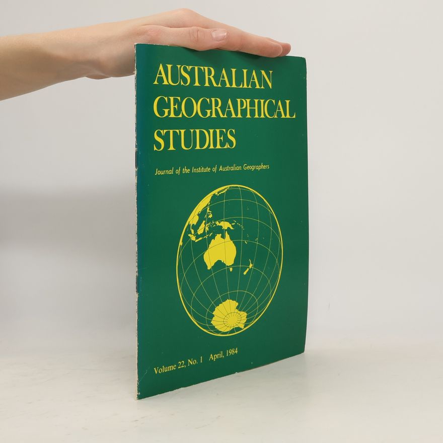 Collectif d'auteurs Australian Geographical Studies