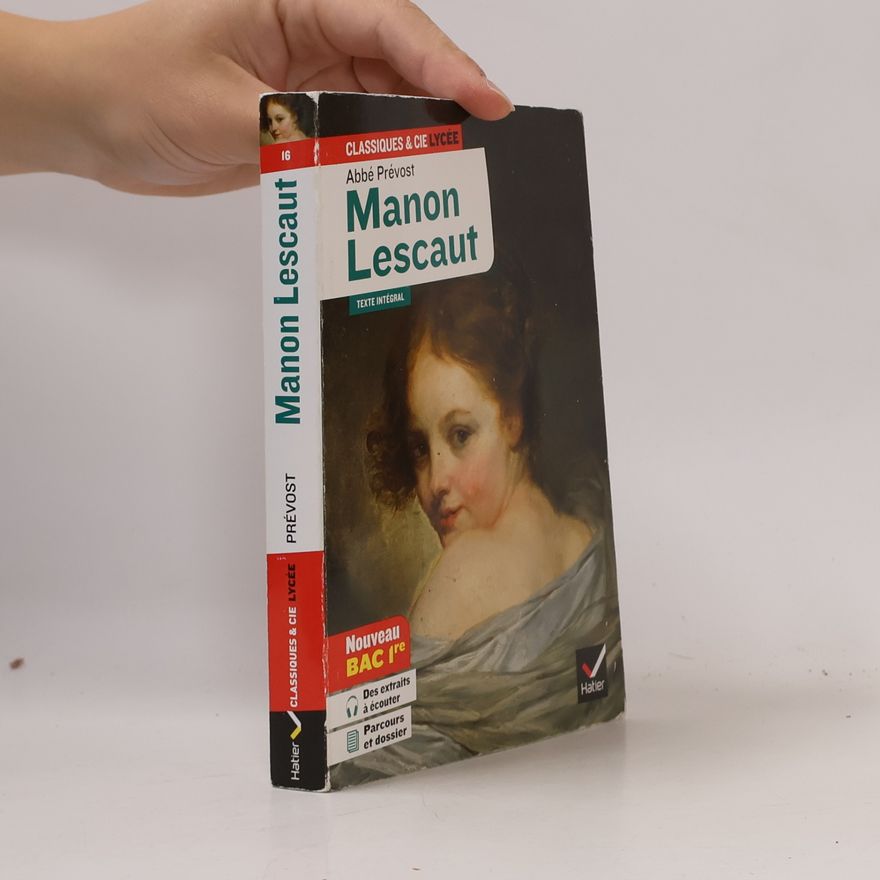 Antoine François Prévost Manon Lescaut