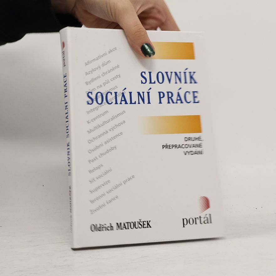 Oldřich Matoušek Slovník sociální práce