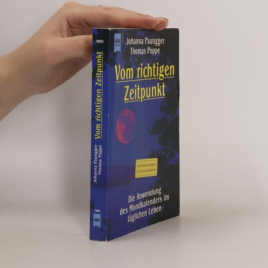 Johanna Paungger Vom richtigen Zeitpunkt
