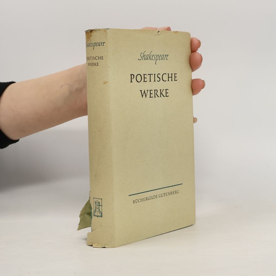 William Shakespeare Poetische Werke