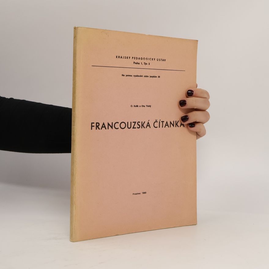 Ota Tichý Francouzská čítanka