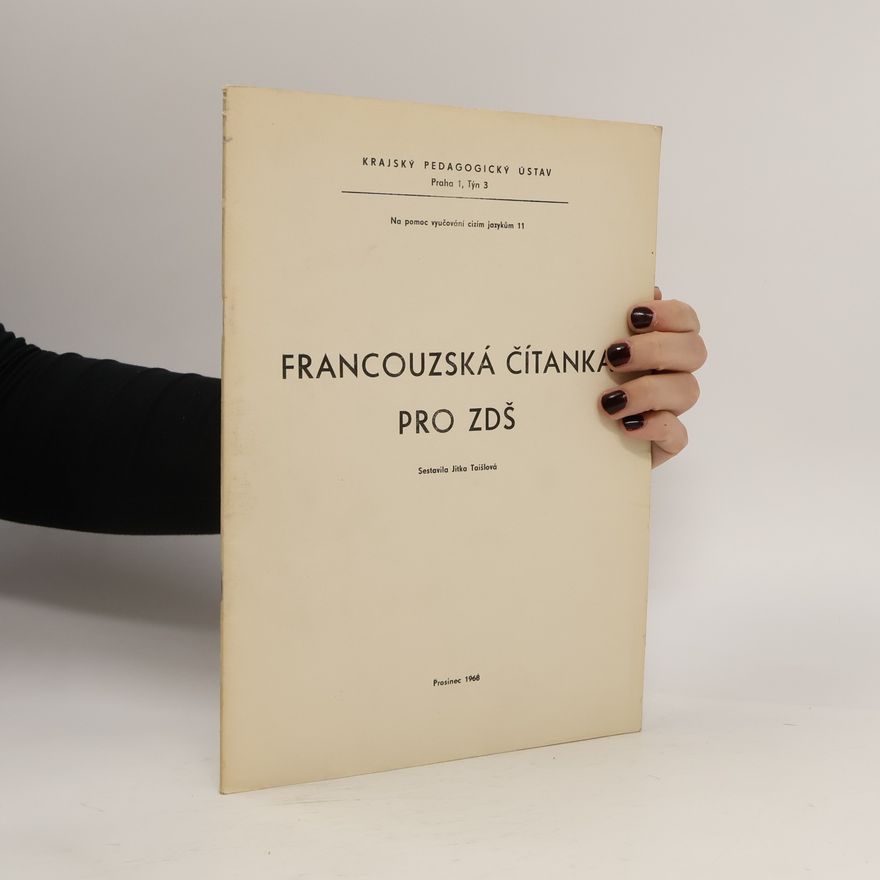 Jitka Taišlová FRANCOUZSKÁ ČÍTANKA