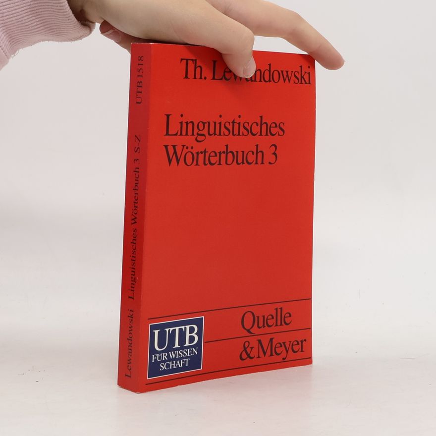 Th. Lewandowski Linguistisches Wörterbuch 3 S-Z