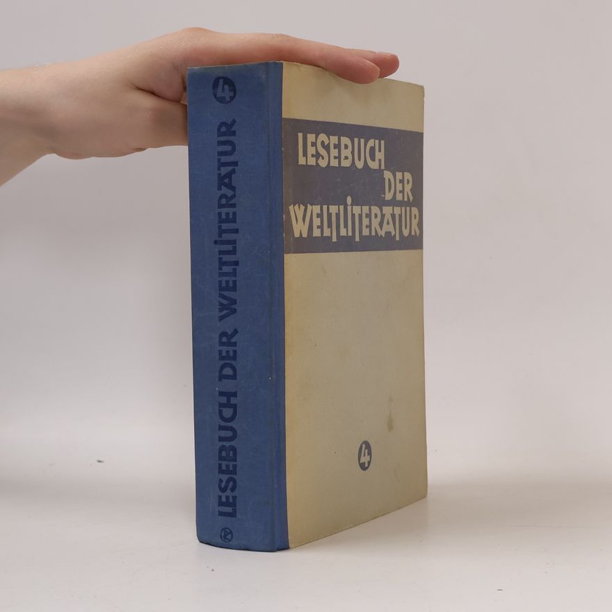Autorenkollektiv Lesebuch der Weltliteratur 4