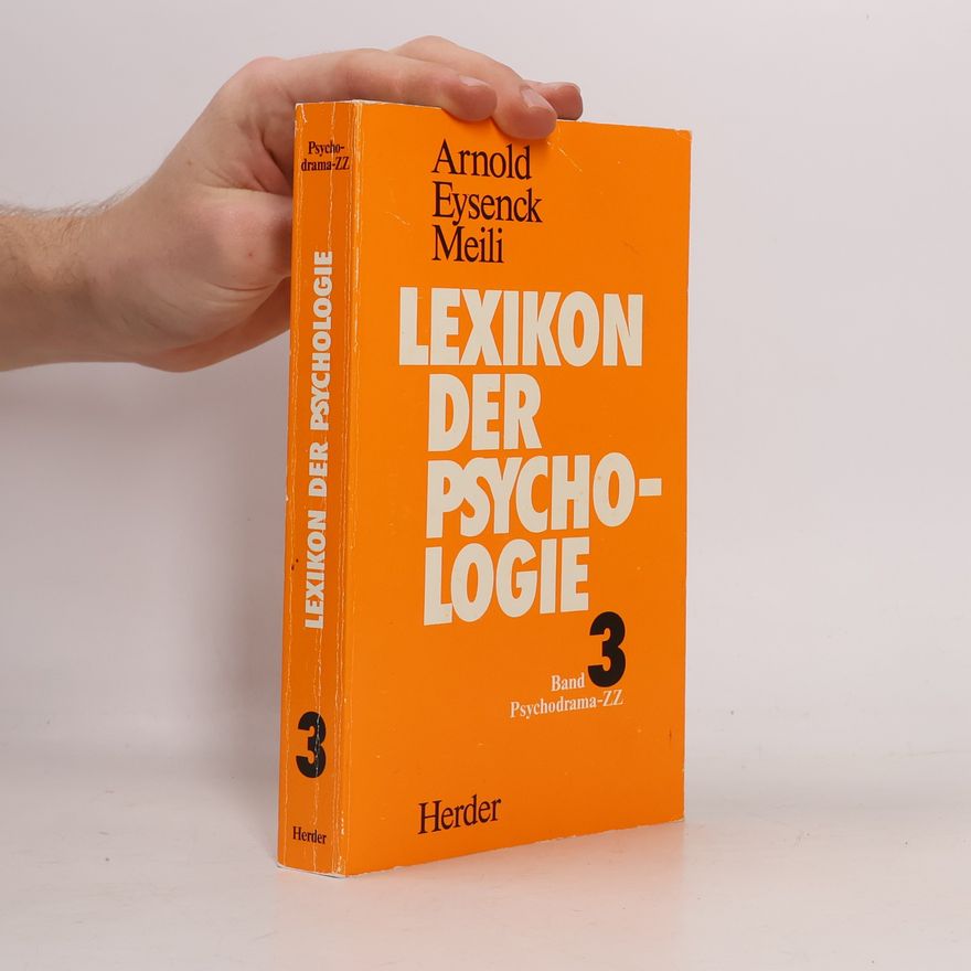 Meili Lexikon der Psychologie