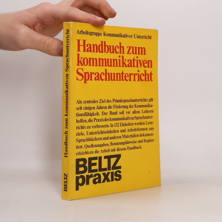 Hans Jürgen Heringer Handbuch zum kommunikativen Sprachunterricht