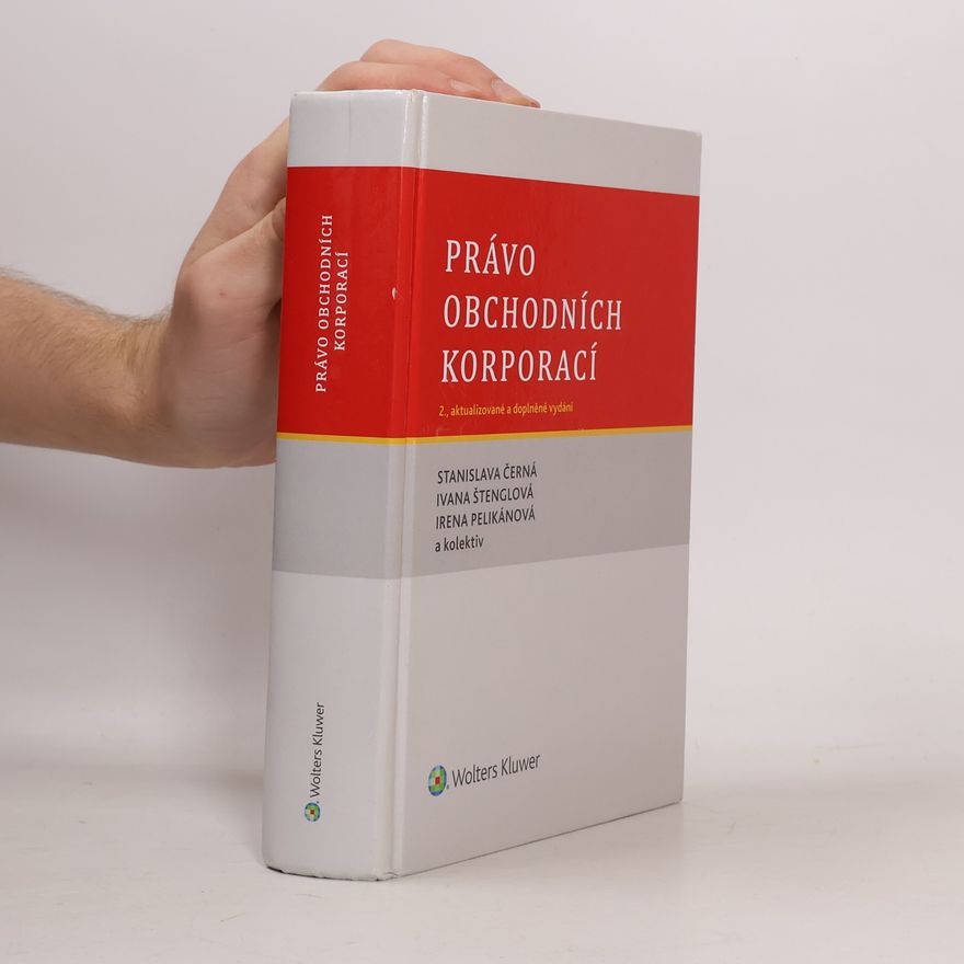 Stanislava Černá Právo obchodních korporací
