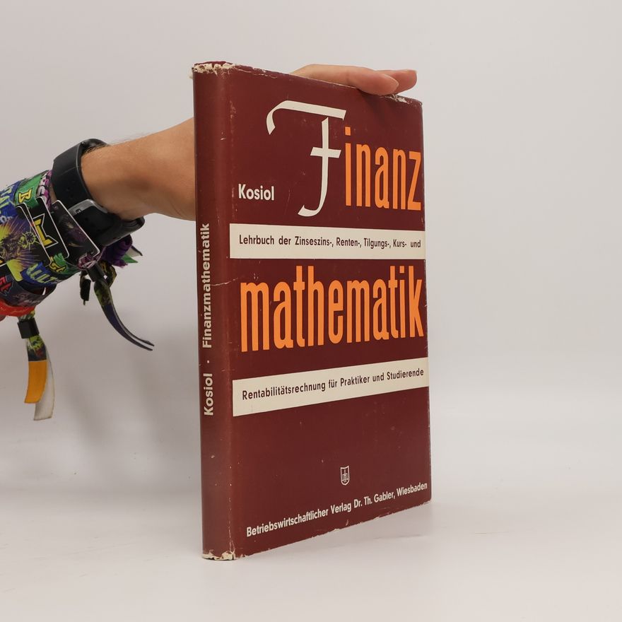 Erich Kosiol Finanzmathematik