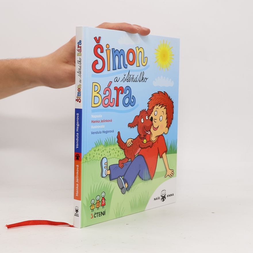 Hanka Jelínková Šimon a štěnátko Bára