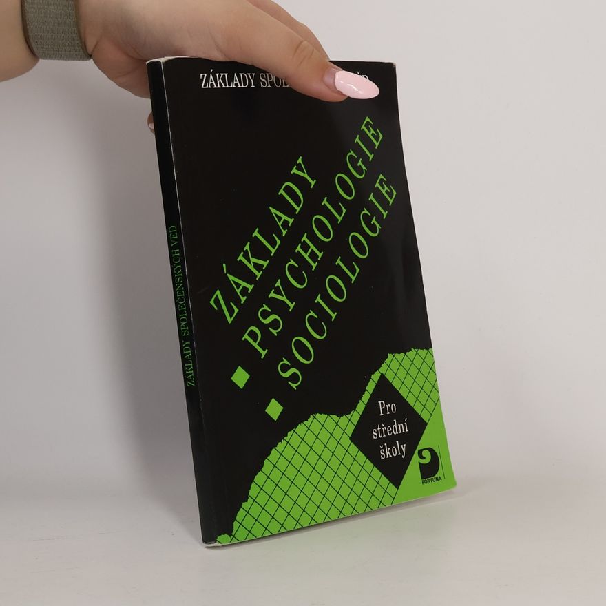 Jiří Buriánek Základy psychologie, sociologie pro střední školy