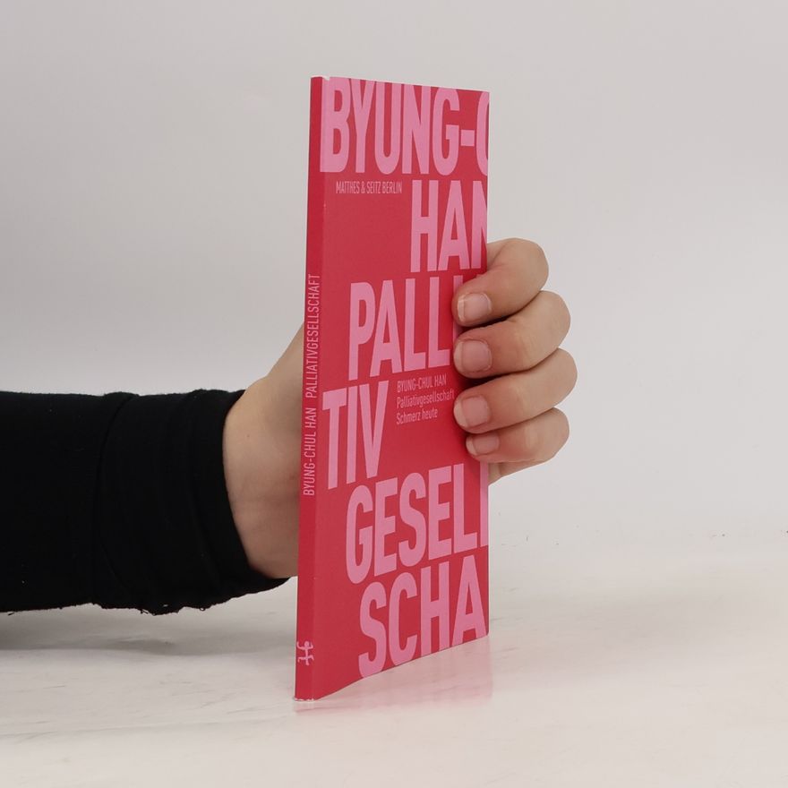 Byung-Chul Han Palliativgesellschaft