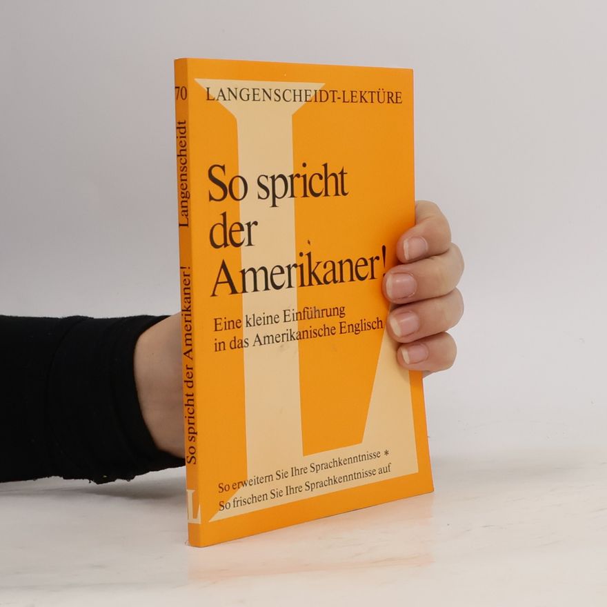 Olga Marx So spricht der Amerikaner!