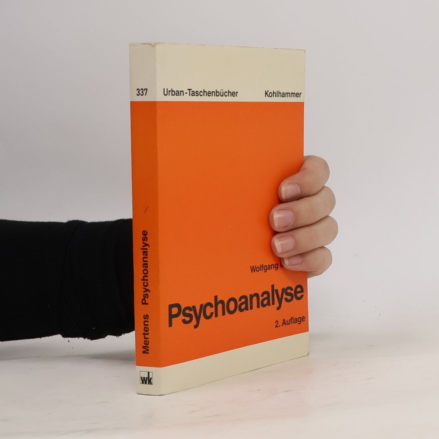 Wolfgang Mertens Psychoanalyse