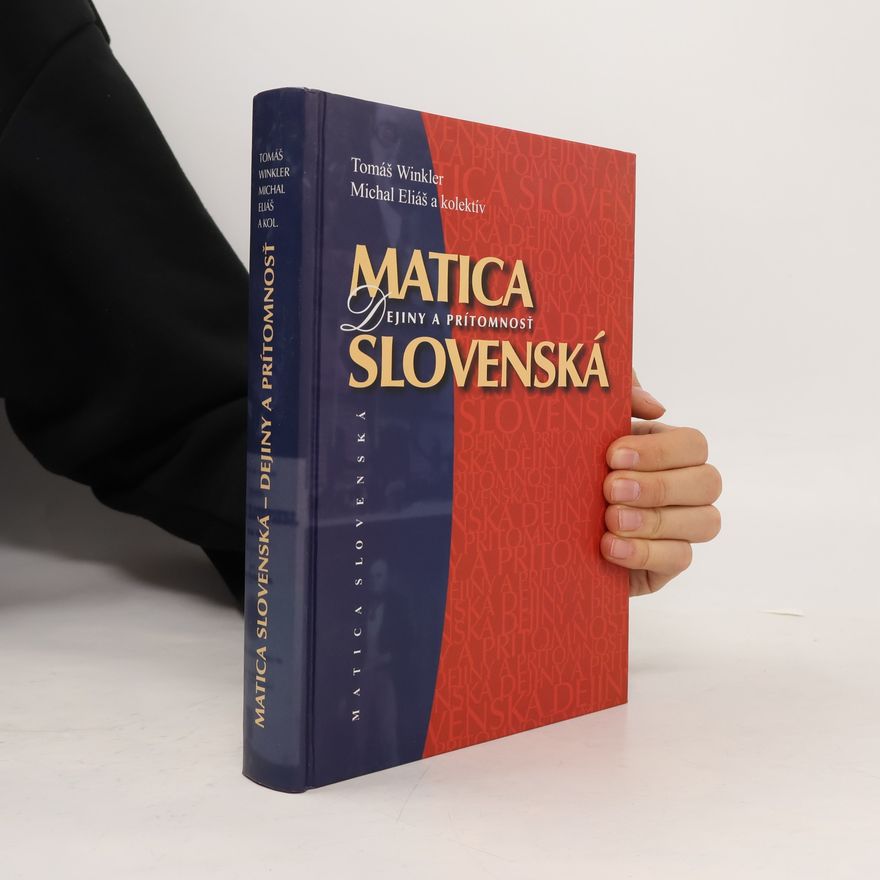 Jiří Navrátil Matica slovenská. Dejiny a prítomnosť