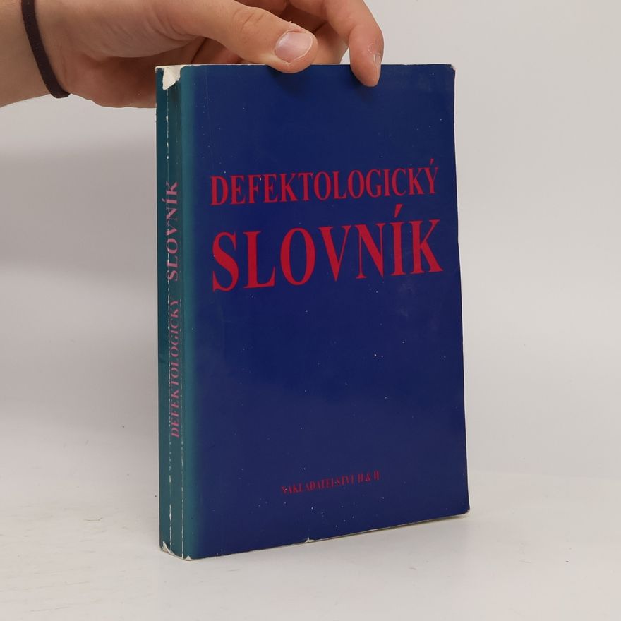 Autorenkollektiv Defektologický slovník