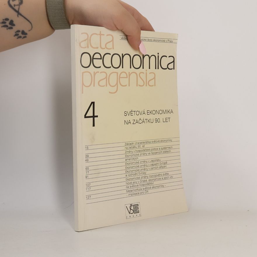 Kolektiv autorů Acta oeconomica pragensia 4