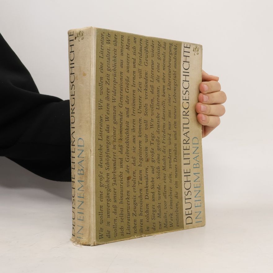 Various authors Deutsche Literaturgeschichte In Einem Band