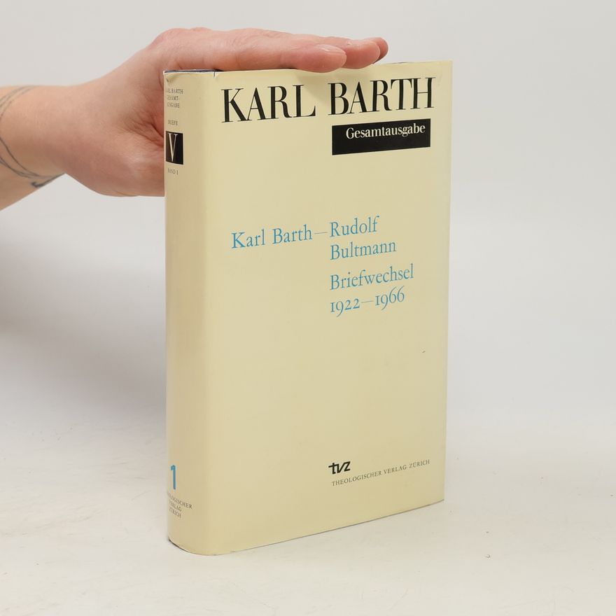 Rudolf Bultmann Karl Barth - Rudolf Bultmann