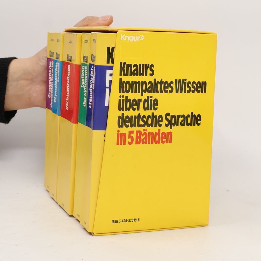 Autorenkollektiv Knaurs kompaktes Wissen über die deutsche Sprache in 5 Bänden