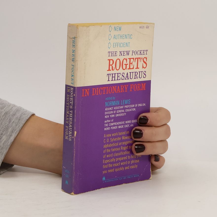 Norman Lewis The New Roget's Thesaurus in Dictionary Form
