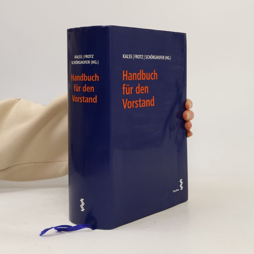 Paul Schörghofer Handbuch für den Vorstand