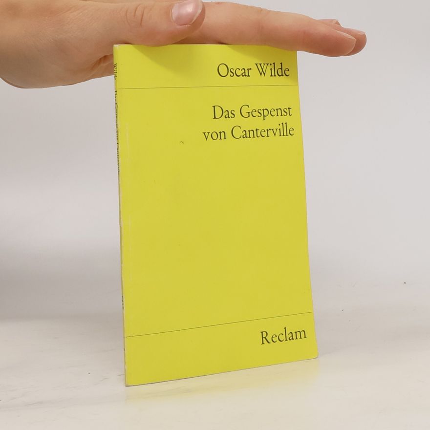 Oscar Wilde Das Gespenst von Canterville