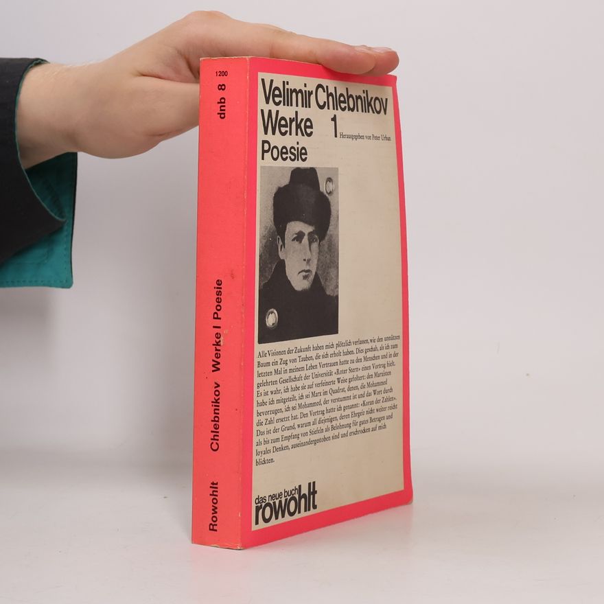 Velimir Khlebnikov Werke 1: Poesie