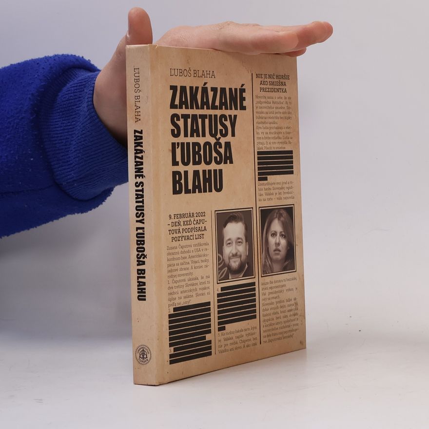 Luboš Blaha Zakázané statusy Ľuboša Blahu