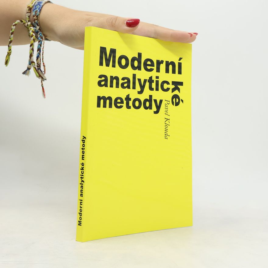 Pavel Klouda Moderní analytické metody