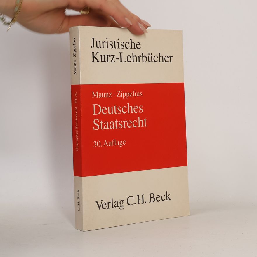 Theodor Maunz Deutsches Staatsrecht