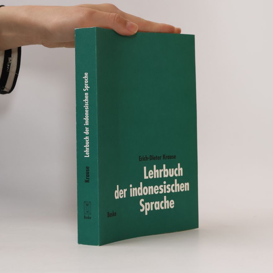 Erich-Dieter Krause Lehrbuch der indonesischen Sprache