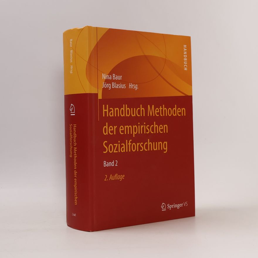 Jörg Blasius Handbuch Methoden der empirischen Sozialforschung