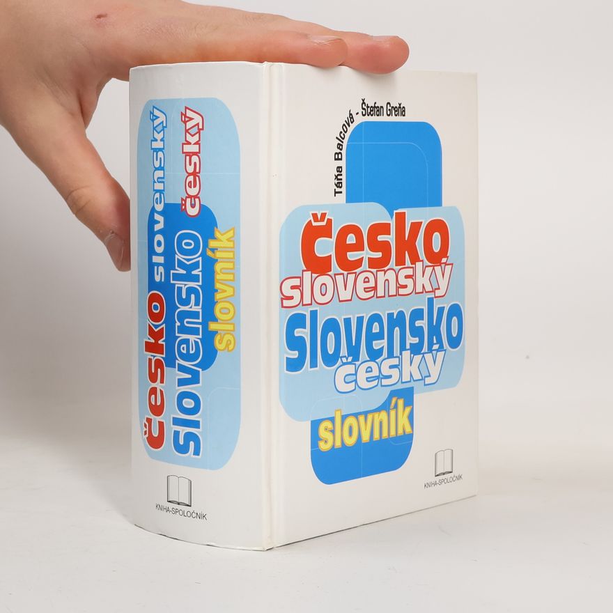 Štefan Greňa Česko-slovenský a slovensko-český slovník.