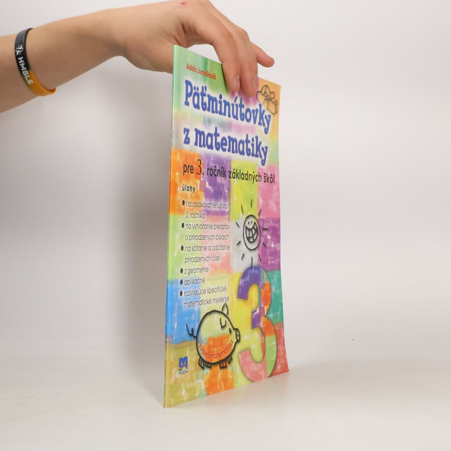 Jureníková, Adela Päťminútovky z matematiky pre 3. ročník základných škôl